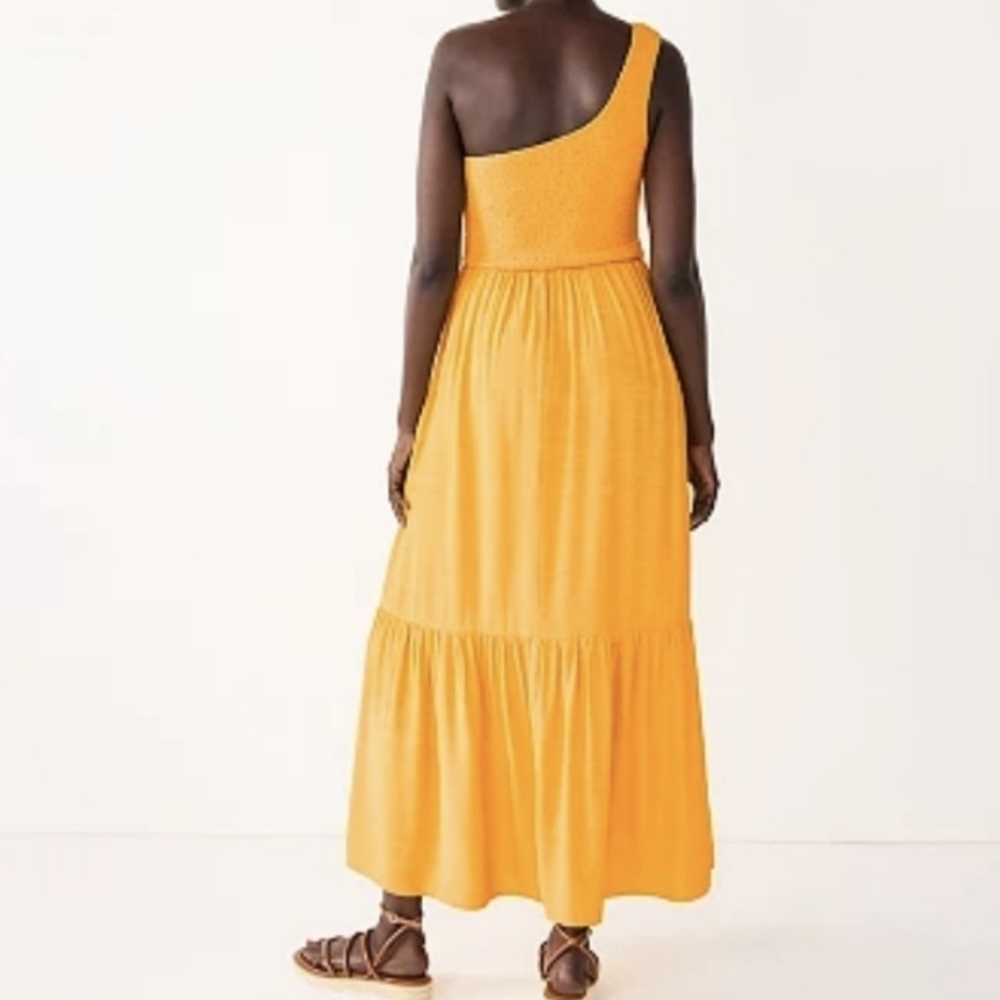 Nine West Smocked One Shoulder - Picture 2 of 10